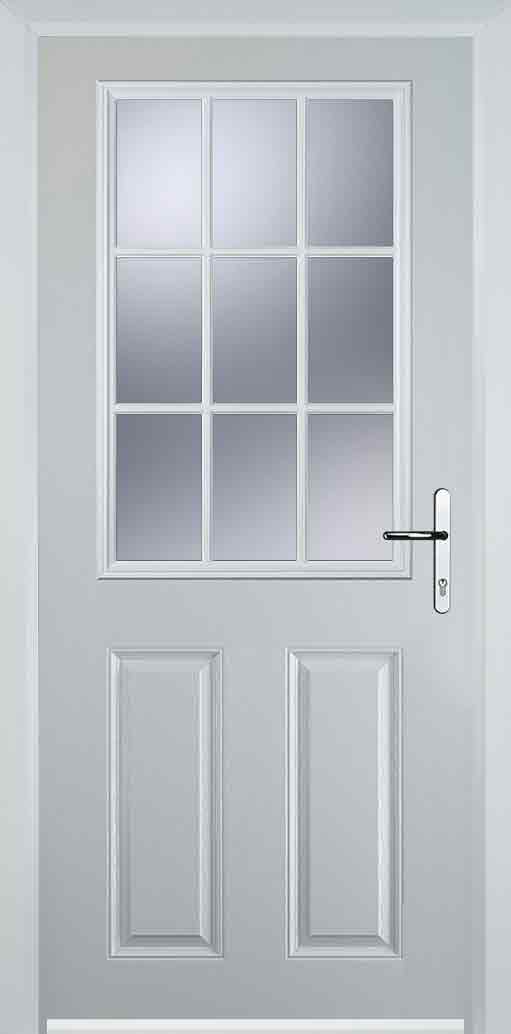 2 Panel 1 Grill Composite Door