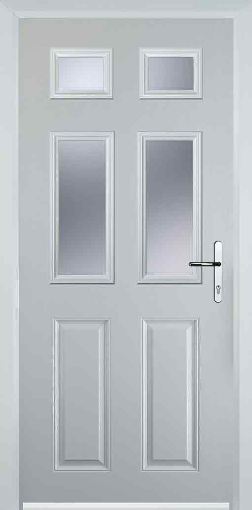 2 Panel 4 Square Composite Door