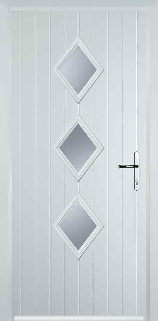 3 Diamond Composite Door