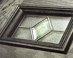 black composite door