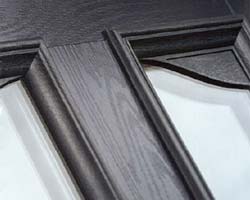 Blue composite door