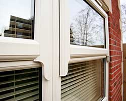 mock sash windows with horns