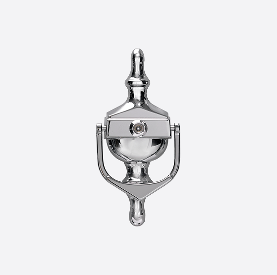 urn knocker with spy