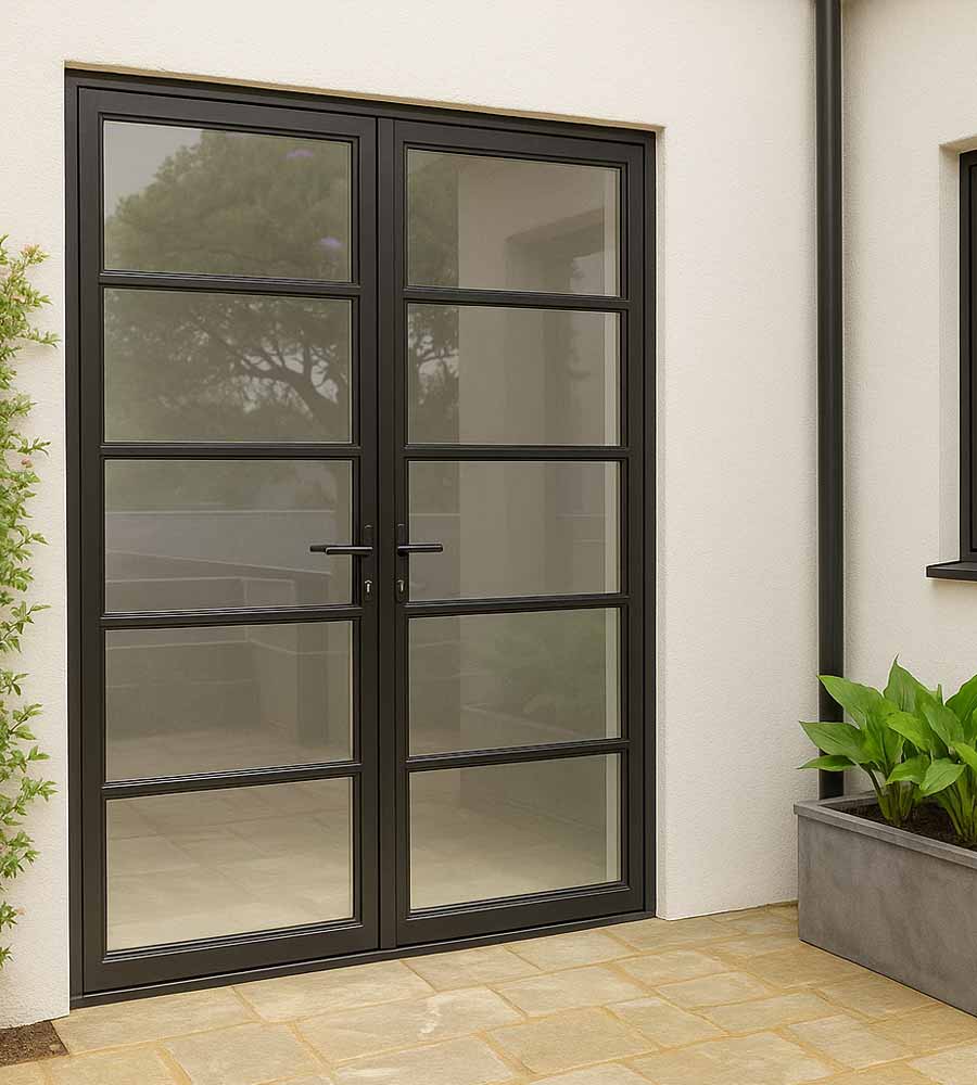 Heritage crittall style doors